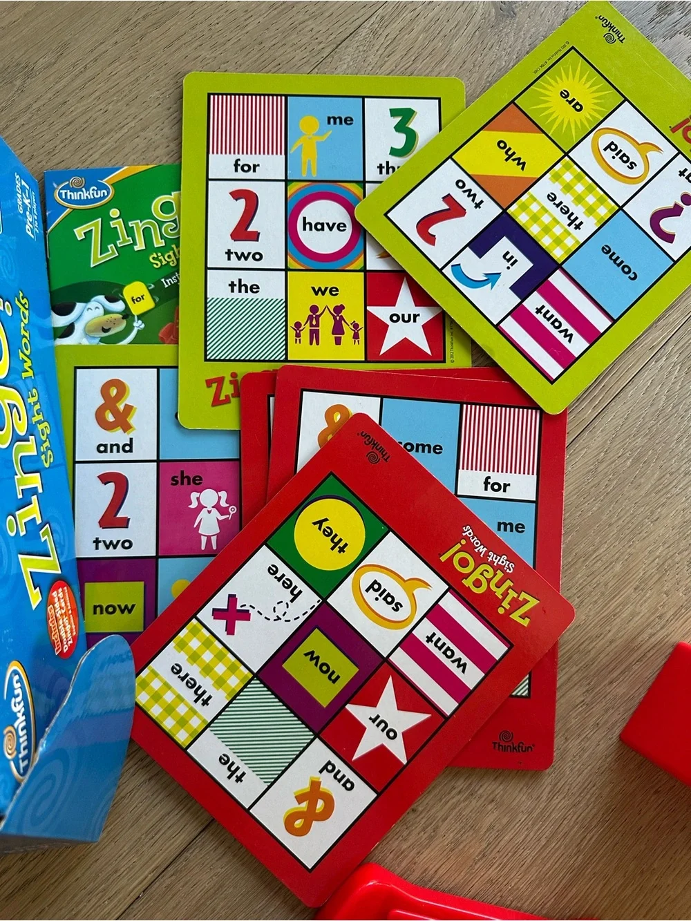 Thinkfun Zingo! Sight Words Game